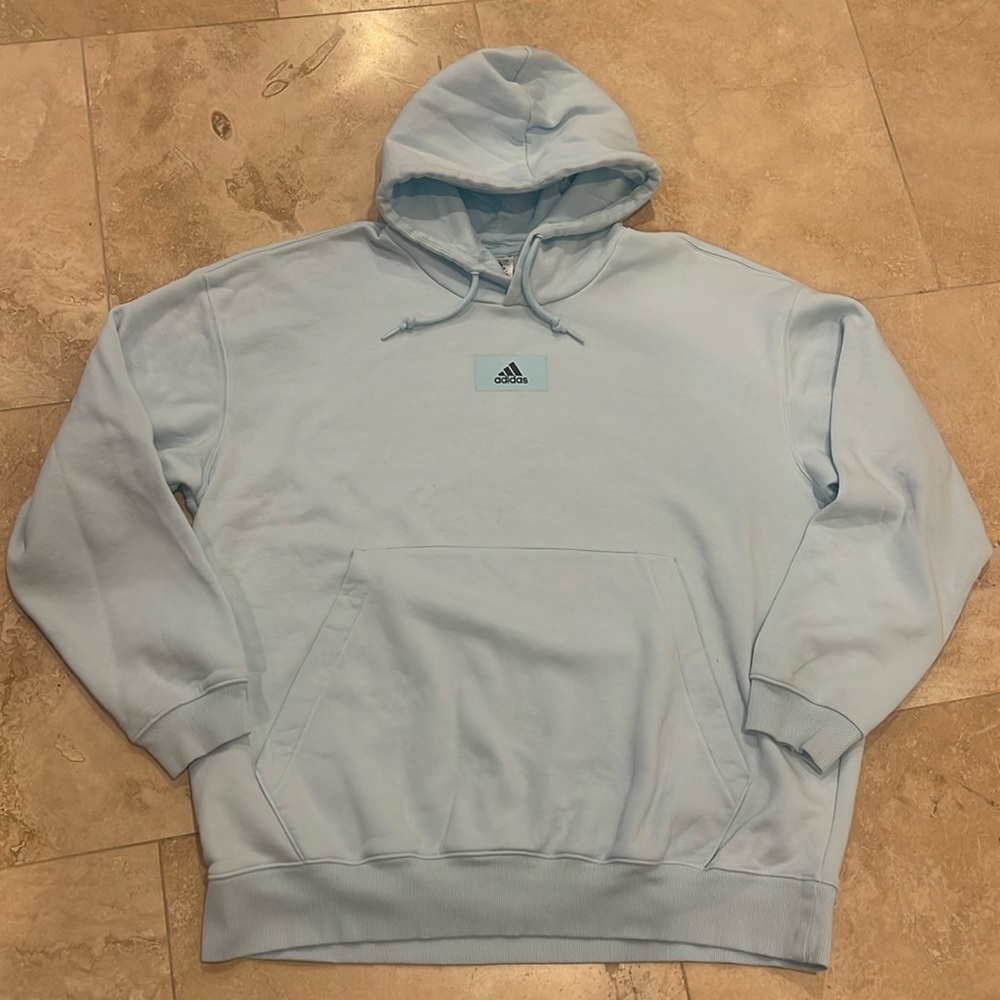 Nike hoodie light blue 2XL worn twice